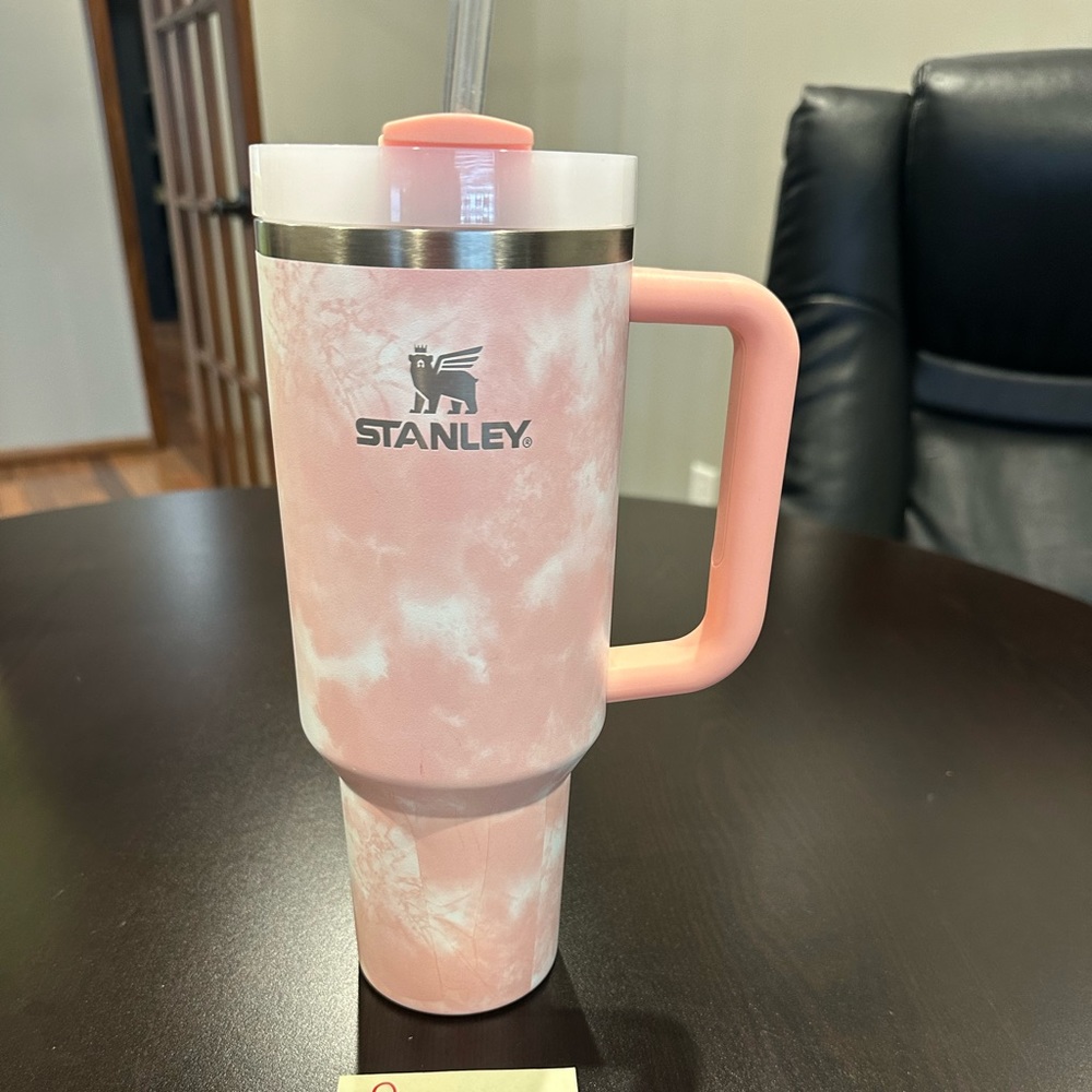 Peach Tie Dye Target Release Stanley. Used excellent condition.